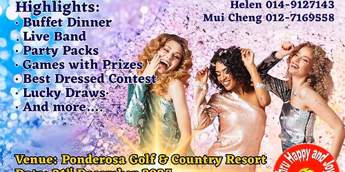 Countdown 2026 Dinner & Dance (Sparkle & Shine 2026)