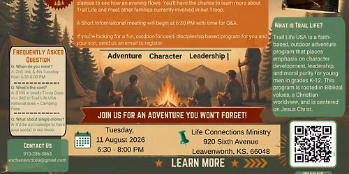 Troop KS-0001 Join the Adventure Open House