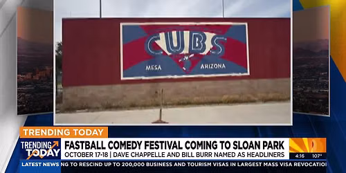 Fastball Comedy Festival: Bill Burr  Tom Segura & Dave Chappelle - 2 Day Pass