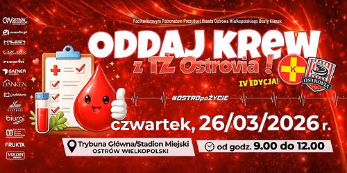 Oddaj krew z T\u017b Ostrovia! - IV edycja
