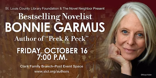 Author Event - Bonnie Garmus, "Peck & Peck"