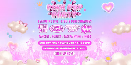 The Pink Pop Party Is Coming To Plymouth!