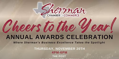 Cheers to the Year! Annual Awards Celebration