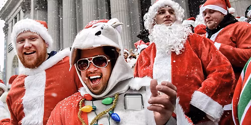 Deck the Bus: A SantaCon Party Bus on Wheels!