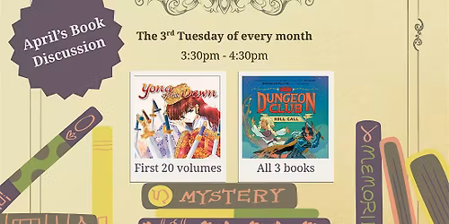 Books & Banter: Teen Manga & Graphic Novel Book Club