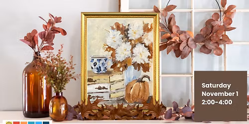 Autumn Still Life Acrylic Painting Class