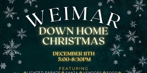 Weimar Down Home Christmas