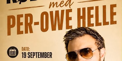 K\u00f8ddekveld med Per-Owe Helle