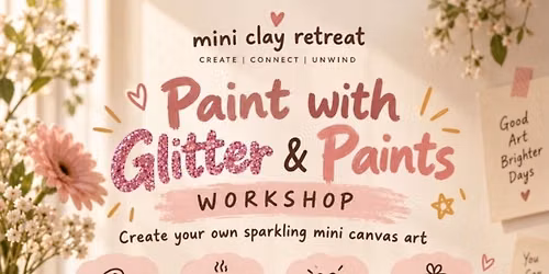 Paint with Glitter & Paints