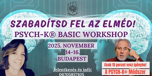  PSYCH-K\u00ae Basic Workshop 