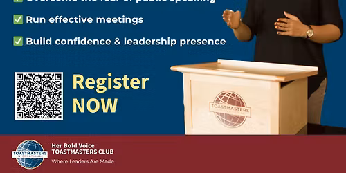 Public Speaking & Leadership Skills- Supporting Women Entrepreneurs