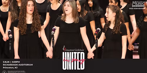Princeton Girlchoir: United in Song