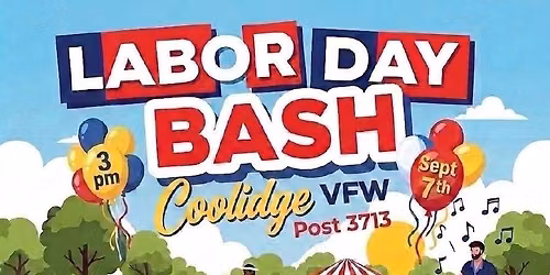 LABOR DAY BASH AT VFW 3713