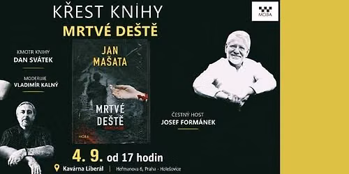 K\u0159est knihy MRTV\u00c9 DE\u0160T\u011a Jana Ma\u0161aty