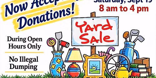 Fall Yard Sale!