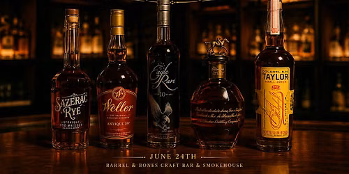 Buffalo Trace Distillery Whiskey Dinner Experience - Barrel & Bones