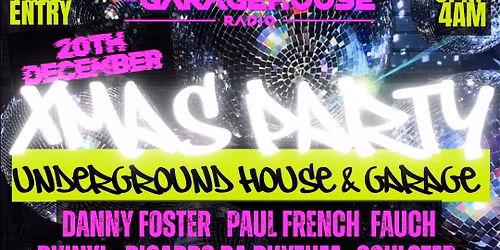 GHR XMAS PARTY- SOCIAL CHILL, MAIDSTONE