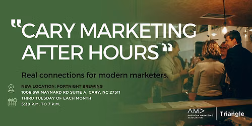 Cary Marketers After Hours