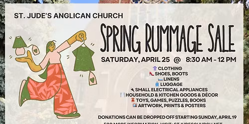 Annual Spring Rummage Sale