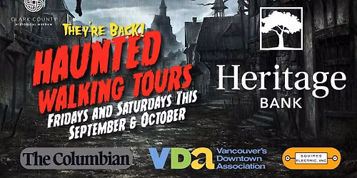 Haunted History Walking Tour - October 2