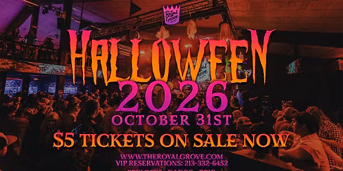 Halloween 2026 | Nebraska's Biggest Halloween Party | The Royal Grove