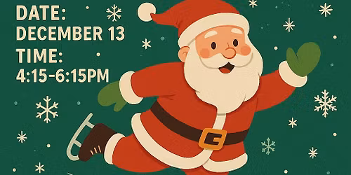 Skate With Santa presented by Eric Schrumpf from State Farm