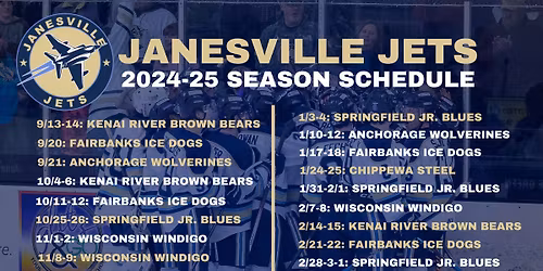 Janesville Jets vs. Fairbanks Ice Dogs
