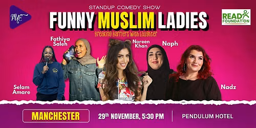 Funny Muslim Ladies Standup Comedy Show Manchester