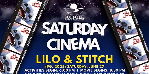Saturday Cinema - Lilo & Stitch (PG, 2025)