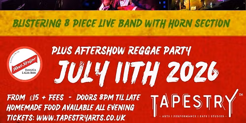 The Piragons \u2013 No1 Tribute to Reggae Legend \u2018Sir John Holt\u2019