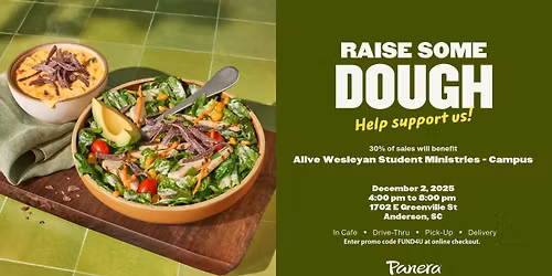 AWSM Youth Fundraiser @ Panera on 81