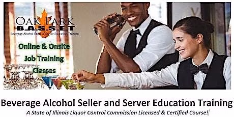 Free In Person Illinois Beverage Alcohol Seller and ServerEducation Class