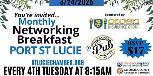 Port St Lucie Networking Breakfast