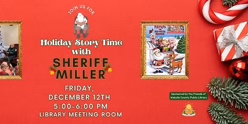 Holiday Storytime with Sheriff Miller 