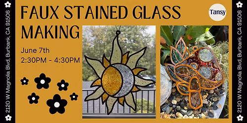 Faux Stained Glass Workshop