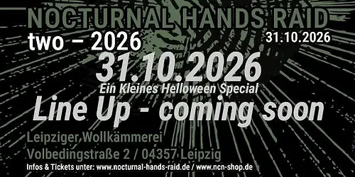 Nocturnal Hands Raid - Two NHR - two 2026