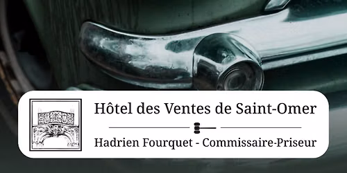 Vente aux Ench\u00e8res Automibilia et Collection (en pr\u00e9paration)
