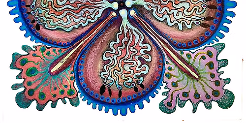 Floral Abstraction: Colored Pencils and Mixed Media w\/Lea Anderson