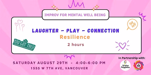 Improv for Mental Health (Event in English)