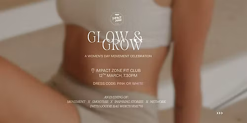 Glow & Grow: Women's Day Mat Pilates Strength Training
