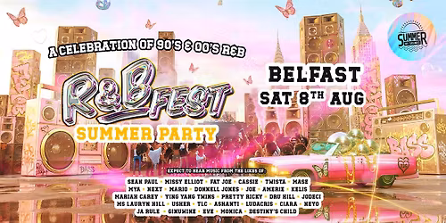 R&B Fest Summer Garden Party - Belfast