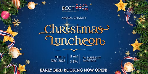 BCCT Annual Charity Christmas Luncheon