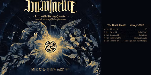Imminence \/\/ Live with string quartet - The Black Finale \/\/ K\u00f6ln