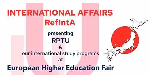 International Affairs RPTU @ European Higher Education Fair Japan 2026 \ud83c\udf0f\u2708