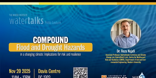 WaterTalk: Compound flood and drought hazards in a changing climate: Implications for risk and resil