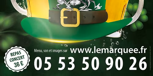 Repas concert St Patrick ,Les Barbiches Tourneurs