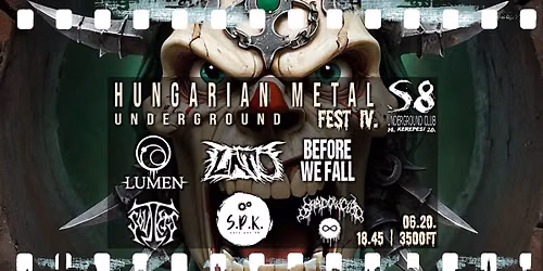 Hungarian Metal Underground Fest IV. - S8 Underground Club