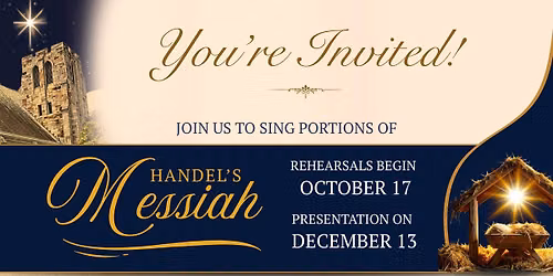 Sing Portions of Handel's Messiah