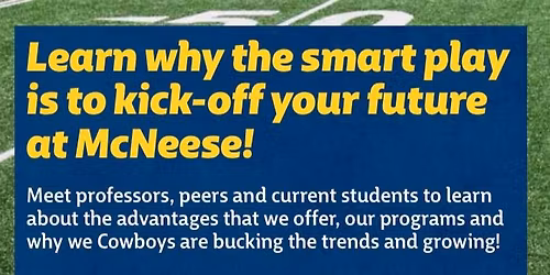 McNeese State University Fall Preview Day - Round 2!