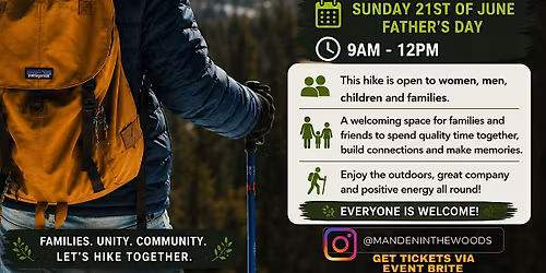 Father's day mandem in the woods hike